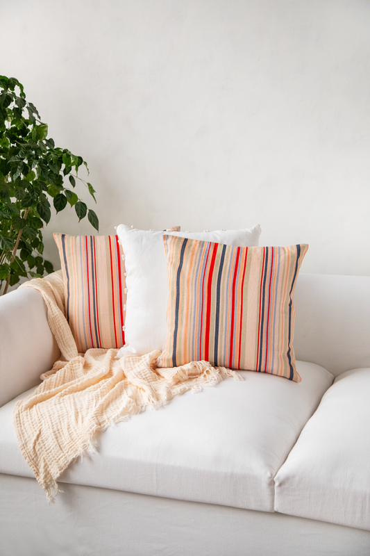 French Stripe Cushion Cover