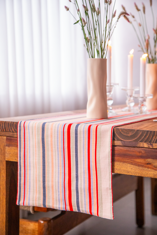 French Stripe Table Runner