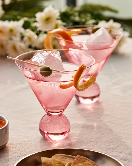 Blush Martini Gin Glasses